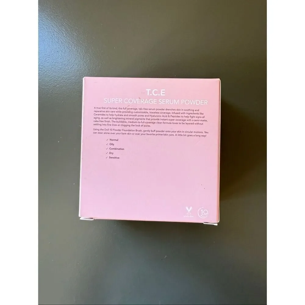 Doll 10 T.C.E. Super Coverage Serum Powder Foundation - Lightweight Medium
